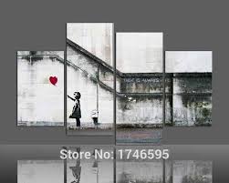 Online Buy Wholesale banksy wall art from China banksy wall art ...