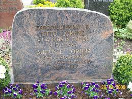 Grab von Auguste Lorenz (geb. Marahrens) (21.10.1914-29.10.2002 ...