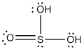 Write Lewis structure for H2SO3? | Chegg.