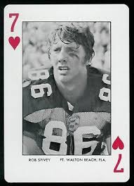 Rob Spivey - 1972 Auburn Playing Cards #7H - Vintage Football Card ... - 7H_Rob_Spivey_football_card