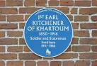 Plaque on the front wall of Broome Park Golf and Country Hotel - via Daymix