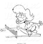 Table Tennis coloring page