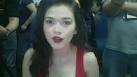 It featured actress Bela Padilla standing in ... - _58771557_58771556