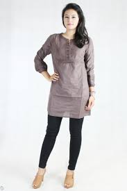 Baju Sepakbola PRIMALIA Blouse Muslim Coklat Tua XL Baju Sepakbola