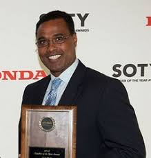 Mr. Abdi Ahmed - President and CTO Accepting the 2010 SOTY Award - gI_AbdiSOTY.bmp