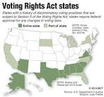 Supreme Court reviews whether parts of 1965 Voting Rights Act are ...