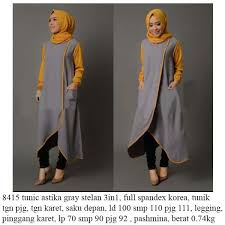LOVE HIJAB SHOP || JUAL BAJU HIJAB MODIS MURAH: TUNIC ASTIKA PINK