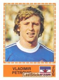 Vladimir Petrovic (JUG). 215. Panini UEFA Euro Italy 1980 - 215