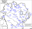 Ireland's History in Maps - the Northern Uí Neill - Niall of the ...