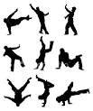break dancing graphics and comments