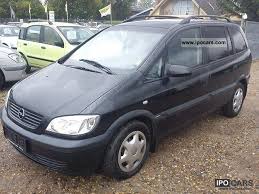 2002 Opel Zafira 2.0 DTi 16V Comfort Flex Ivan - Car Photo and Specs