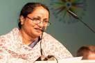 PMO clears Sujata Singhs name for the post of Foreign Secretary.