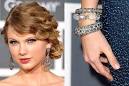Taylor Swift wearing blackened