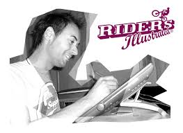 Interview: Boris Krauß von Riders Illustrated - RI_at_work2