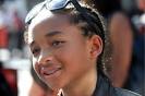 Jaden Smith,11, along with his