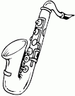 Music coloring page
