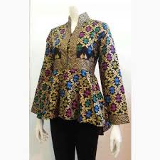 Model Baju Batik Kerja Wanita Modern Terbaru 2015 | Kalabaz ...