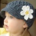 little crocheted hats by