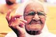 Hundred-year-old Pritam Kaur, a resident of Bassian Bet village near here, ... - M_Id_285290_Pritam_Kaur