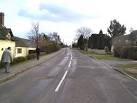 Coleorton Moor, looking south from near The Angel Inn, with Pilgrim Cottage - via Daymix