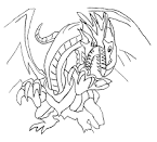 Yu Gi Oh coloring page