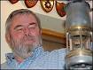 Barry with a miner's lamp