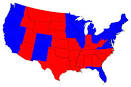 2012 Electoral Map: Obama Won States, Lost Counties in Election