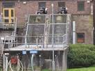 SW9873 : Archimedes screw pump at Wadebridge sewage works - via Daymix