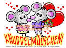 cartoon characters in love