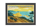 Framed Vintage-Style Travel Posters