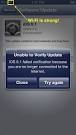 Users experiencing issues updating 5th-gen iPod touch to iOS 6.1