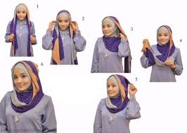 Cara Memakai Jilbab Cantik-Kreasi-Modern-Pashmina | Pehek Pedia