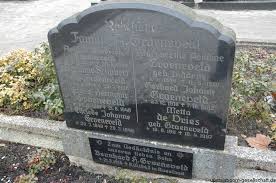 Grab von Arnold Diedrich Groeneveld (07.09.1878-24.09.1951 ...