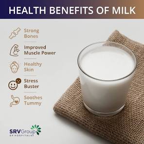Health Benefits of Milk - SRV Hospital