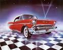 57 Chevy Print at Art.