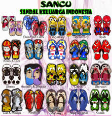 Grosir Sandal Lucu Murah