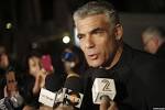 Yair Lapid, leader of Yesh Atid party gives a statement outside his home in ... - 5967737E-F319-4825-8F1E-E8B54A7A18DB_mw1024_n_s