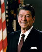 Ronald Wilson Reagan, der amerikanische Präsident Ronald Wilson Reagan war ... - reagan_ronald