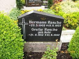 Grab von Hermann Rasche (27.03.1907-15.11.1977), Friedhof Marcardsmoor - ma345