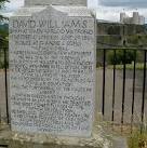 ST1586 : Inscription on the David Williams memorial - via Daymix