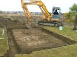 Travaux de terrassement pour la construction d'une maison. | INFO ...