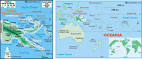 Papua New Guinea Map and Information, Map of Papua New Guinea ...