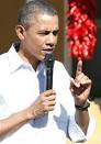 President Barack Obama holds a