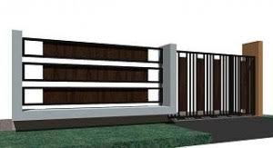 3 Desain Pagar Rumah Minimalis | Desain Denah Rumah Terbaru ...