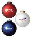 Custom Imprinted Holiday Ornaments - save money!"