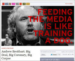 And they&#39;d spit on your corpse too. Gawker couldn&#39;t wait a minute longer. The far left website spits on Andrew Breitbart in a disgusting smear piece. - gawker-andrew-e1331148488133