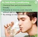Salt free water softener