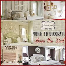 When to Decorate Above the Bed | TIDBITS&TWINE