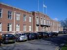 Swindon's current town hall, in Euclid street. - via Daymix