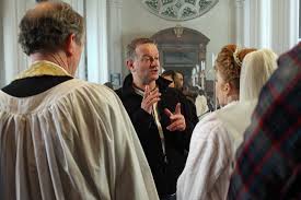 Clive Arnold directs Patsy Palmer in the church. Clive Arnold directs the vicar and Patsy Palmer. \u0026gt; Click here to read the first part of my interview with ... - 550w_soaps_eastenders_director_eastenders_live_2